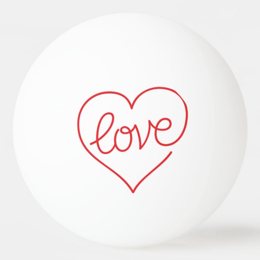 LOVE (03) One Star Ping Ball (Voorkant)