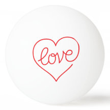 LOVE (03) One Star Ping Ball