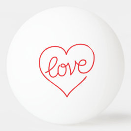 LOVE (03) One Star Ping Ball