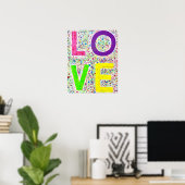 LOVE 16 x 20 Poster (Thuiskantoor)