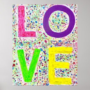 LOVE 16 x 20 Poster
