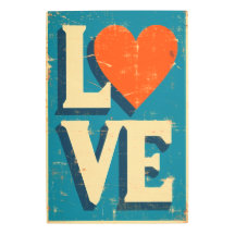 LOVE 1960s-Inspired Graphics