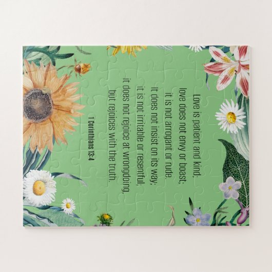 Love, 1 Corinthians 13:4, Legpuzzel (Horizontaal)