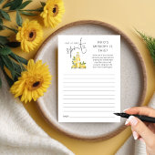 Love 1st Spritz Who's Memory Vrijgezellenfeest Gam Kaart