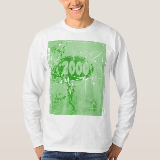 Love 2000 - Green  - T-Shirt (Voorkant)