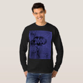 Love 2000 - Paarse retro - T-Shirt (Voorkant volledig)