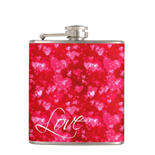 Love 22 Wrapped Flask Heupfles (Voorkant)