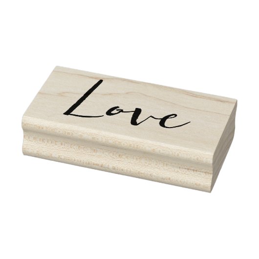 LOVE 2,5x1" rubber stempel / Heathrow (Stempel)
