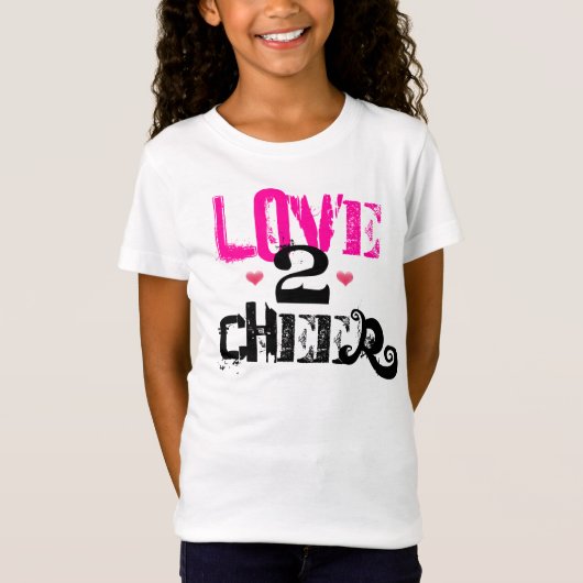 LOVE 2 CHEER T-SHIRT (Voorkant)