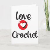 Love 2 Crochet Kaart (Voorkant)