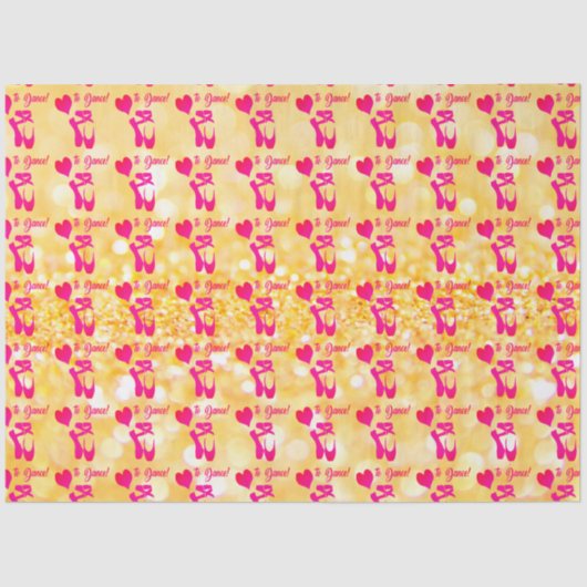 Love 2 Dance Tissuepapier (Voorkant)