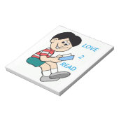 LOVE 2 LEZEN NOTITIEBLOK (Linkerzijde)