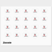 Love 2 Loom Knit Hart Sticker (Vel)