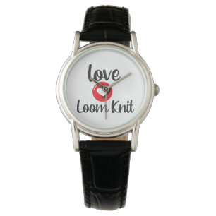 Love 2 Loom Knit Horloge