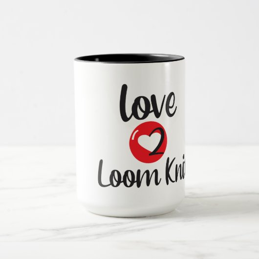 Love 2 Loom Knit Mok (Midden)