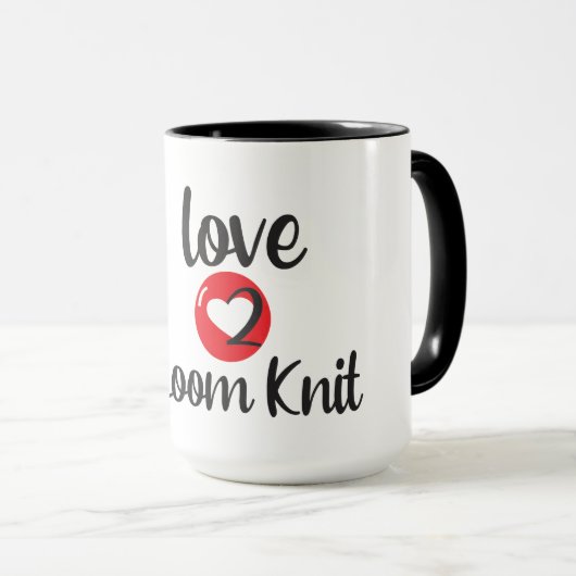 Love 2 Loom Knit Mok (Voorkant rechts)