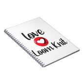 Love 2 Loom Knit Notitieboek (Rechterzijde)