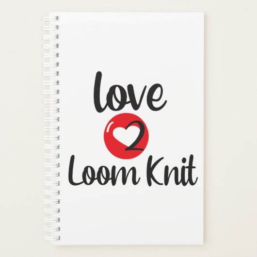 Love 2 Loom Knit Planner (Voorkant)