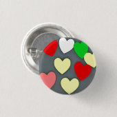 Love 3 Cm Round Badge Ronde Button 3,2 Cm (Voorkant /achterkant)