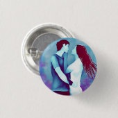 Love 3 Cm Round Badge Ronde Button 3,2 Cm (Voorkant /achterkant)
