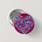 Love 3 Cm Round Badge Ronde Button 3,2 Cm (Voorkant /achterkant)