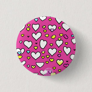 Love 3 Cm Round Badge Ronde Button 3,2 Cm