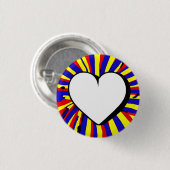 Love 3 Cm Round Badge Ronde Button 3,2 Cm (Voorkant /achterkant)