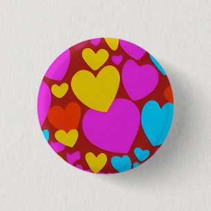Love 3 Cm Round Badge Ronde Button 3,2 Cm