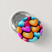 Love 3 Cm Round Badge Ronde Button 3,2 Cm (Voorkant /achterkant)