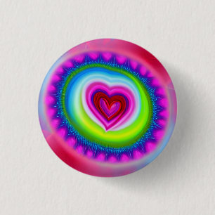 Love 3 Cm Round Badge Ronde Button 3,2 Cm