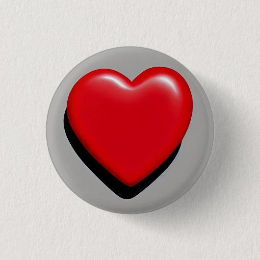 Love 3 Cm Round Badge Ronde Button 3,2 Cm (Voorkant)
