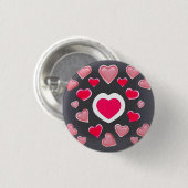 Love 3 Cm Round Badge Ronde Button 3,2 Cm (Voorkant /achterkant)