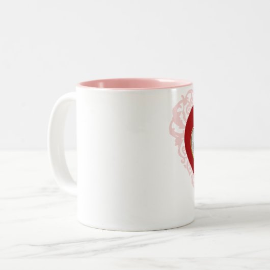 Love 4 Ever Locket Mok (Voorkant links)