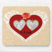 Love 4 Ever Locket Muismat (Voorkant)