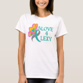 Love 4 Lexy awareness T-shirt (Voorkant)