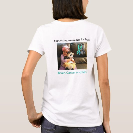 Love 4 Lexy awareness T-shirt (Achterkant)