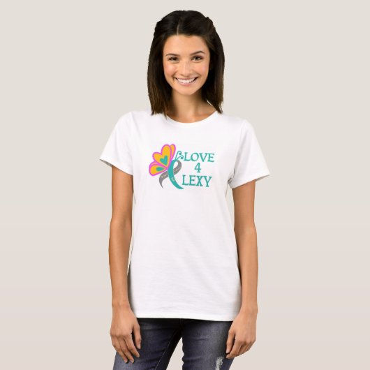 Love 4 Lexy - NF awareness T T shirt (Voorkant volledig)