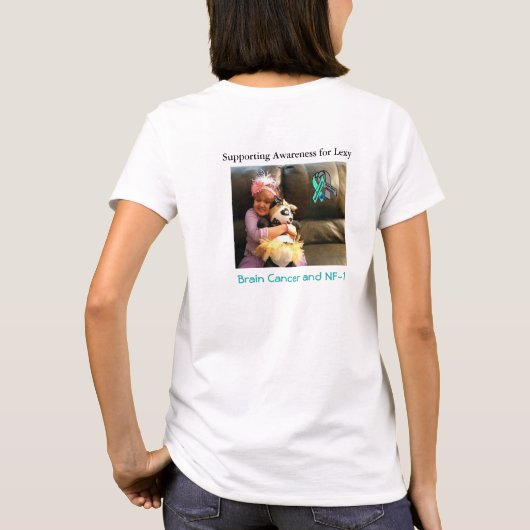 Love 4 Lexy - NF awareness T T shirt (Achterkant)