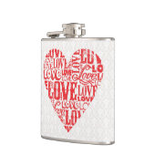 Love 6 Wrapped Flask Heupfles (Links)