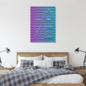 LOVE 80s Neon Style Canvas Afdruk (Insitu (Slaapkamer))