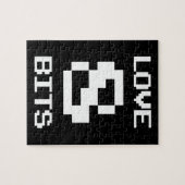 Love 8 Bits Legpuzzel (Horizontaal)