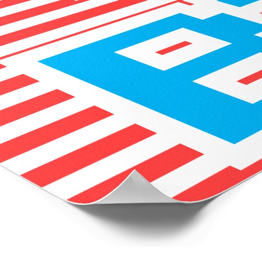 Love 8 Bits Poster (Hoek)