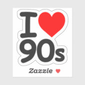 Love 90s sticker (Vel)