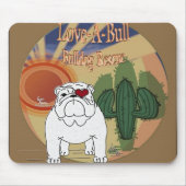 Love A Bull Rescue Mousepad Muismat (Voorkant)