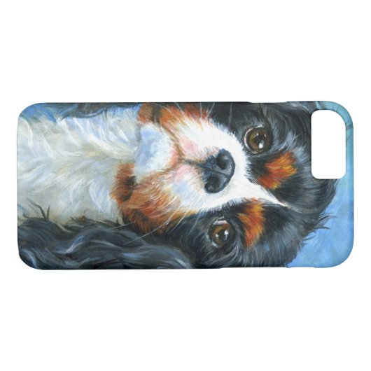 Love A Cavalier King Charles Spaniel Phone Case (Achterkant (Horizontaal))