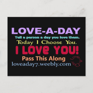 Love-a-Day Briefkaarten