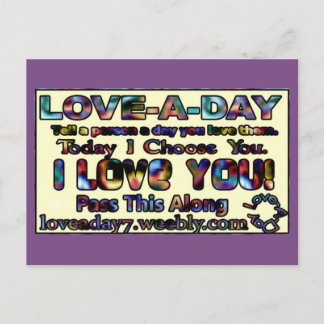 Love-a-Day Post Kaarten
