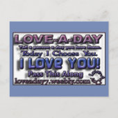 Love-a-Day Post Kaarten (Voorkant)