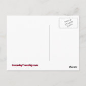 Love A Day Postcard Briefkaart (Achterkant)