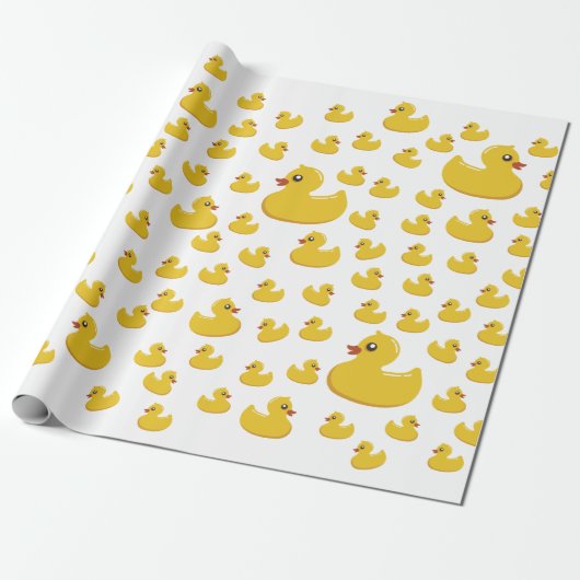 Love a Duck gift wrap Cadeaupapier (Uitgerold)